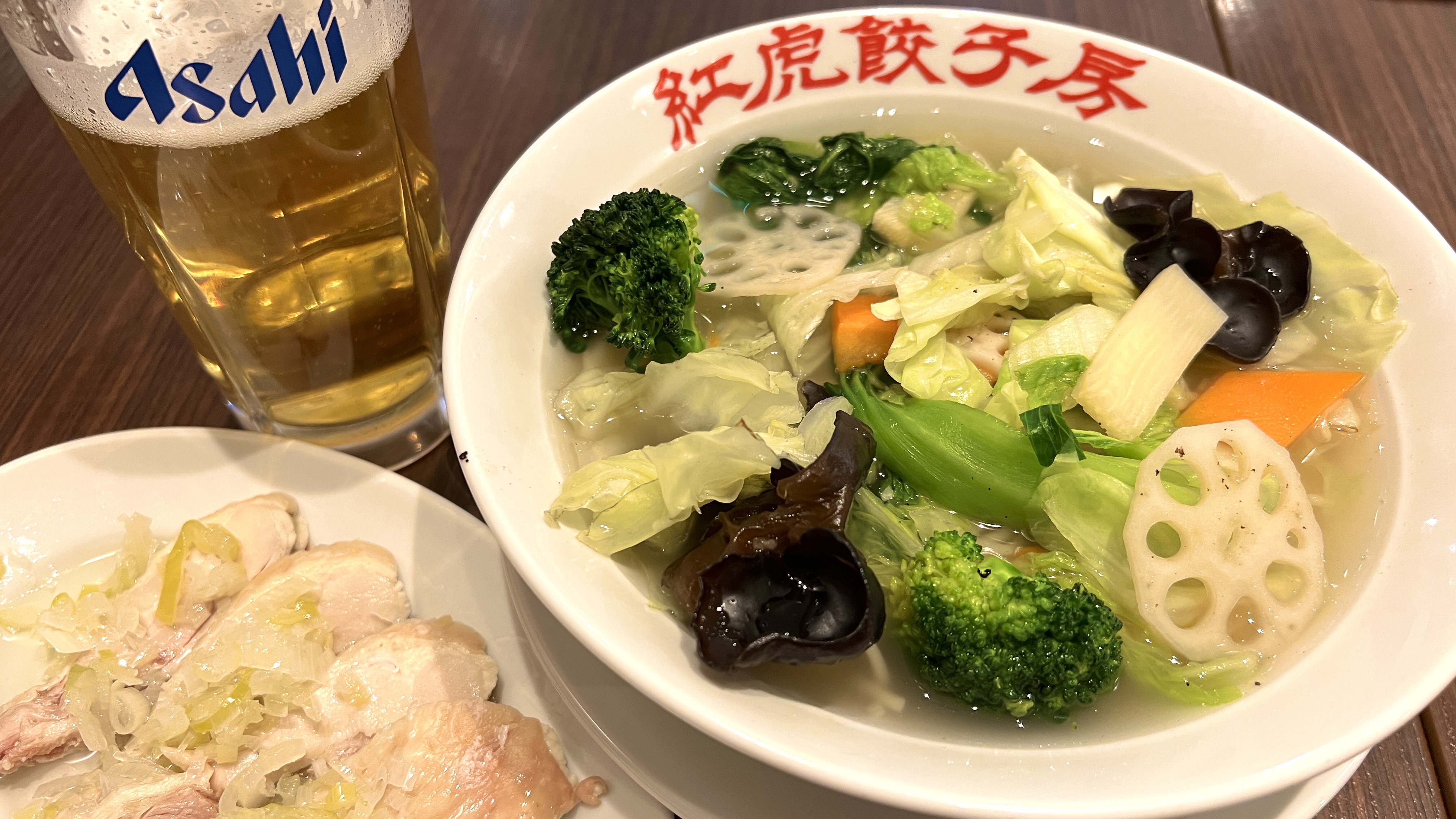 紅虎餃子房 野菜タンメン