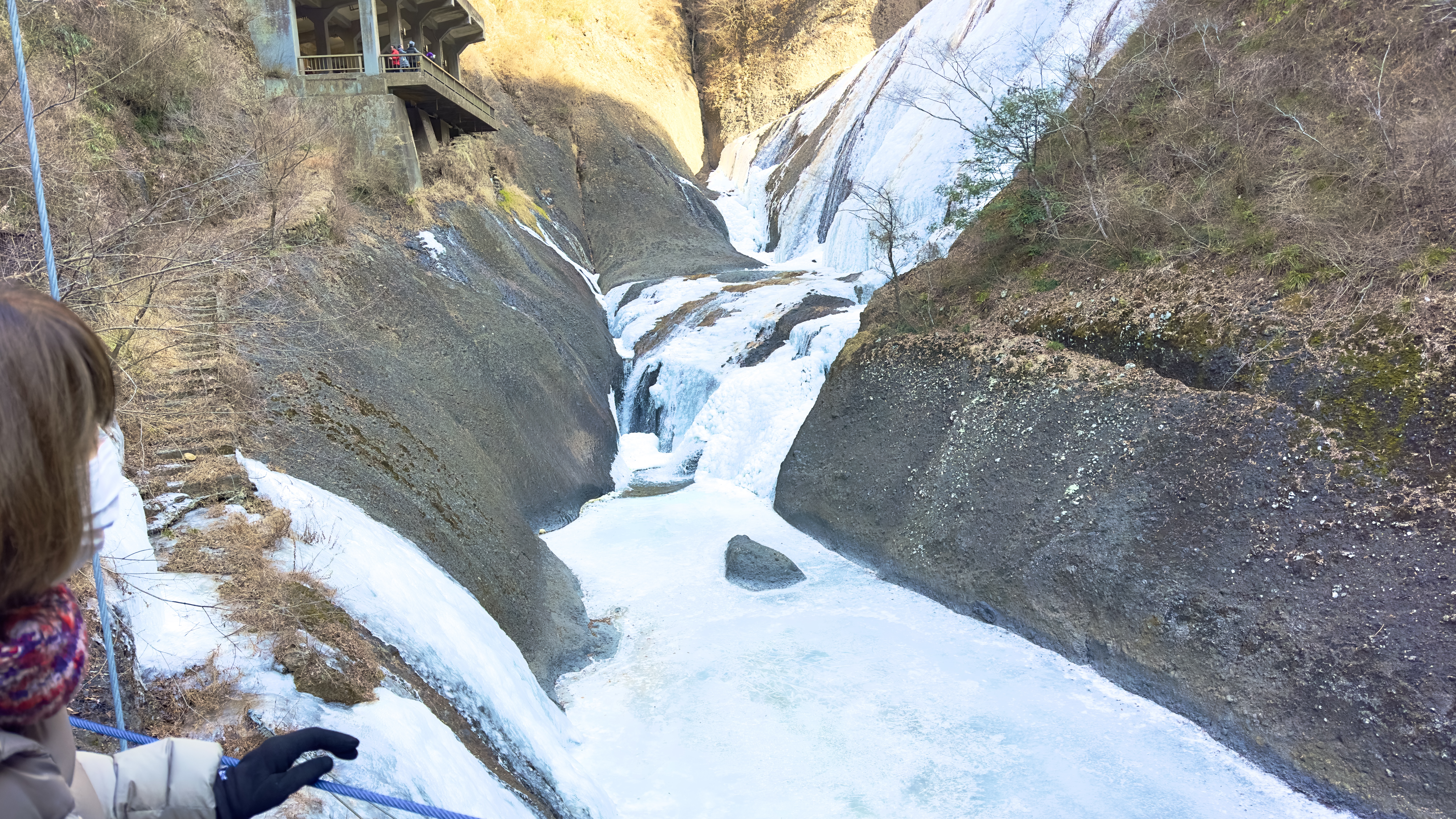 袋田の滝 吊り橋
