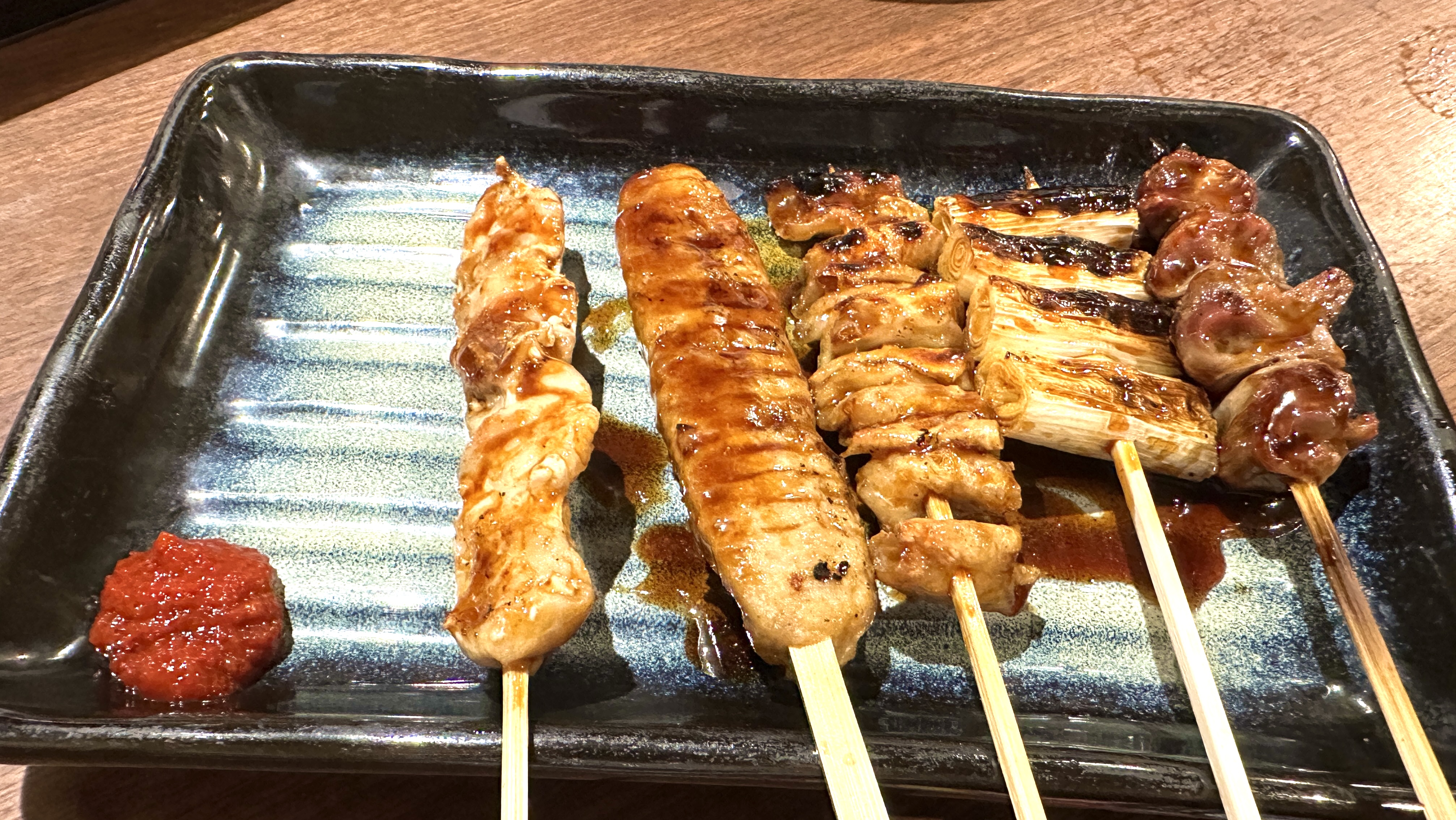 目利きの銀次、串焼盛り合せ