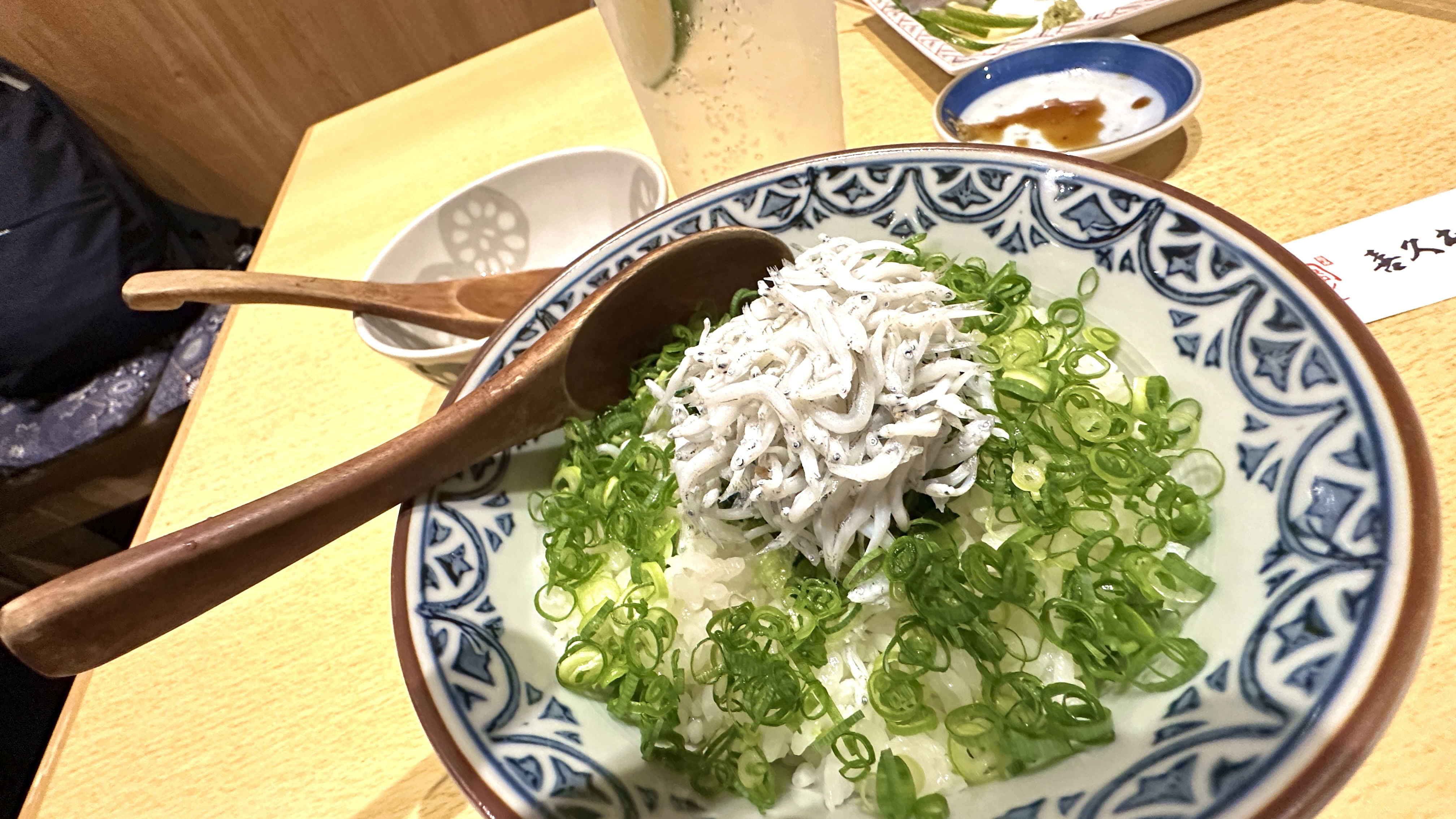 喜久本店 広島菜シラスネギ丼