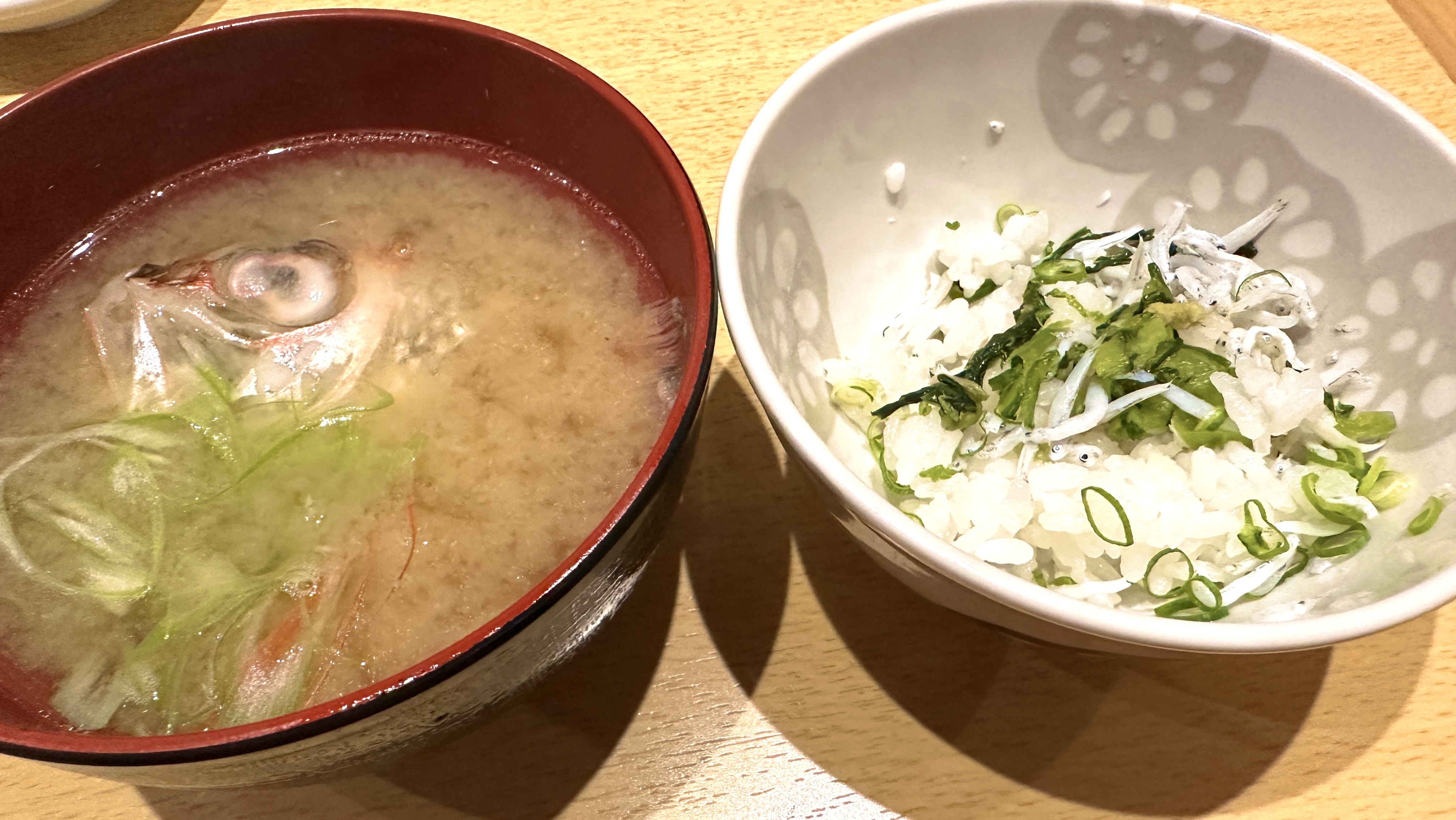 喜久本店 ノドグロのアラ汁