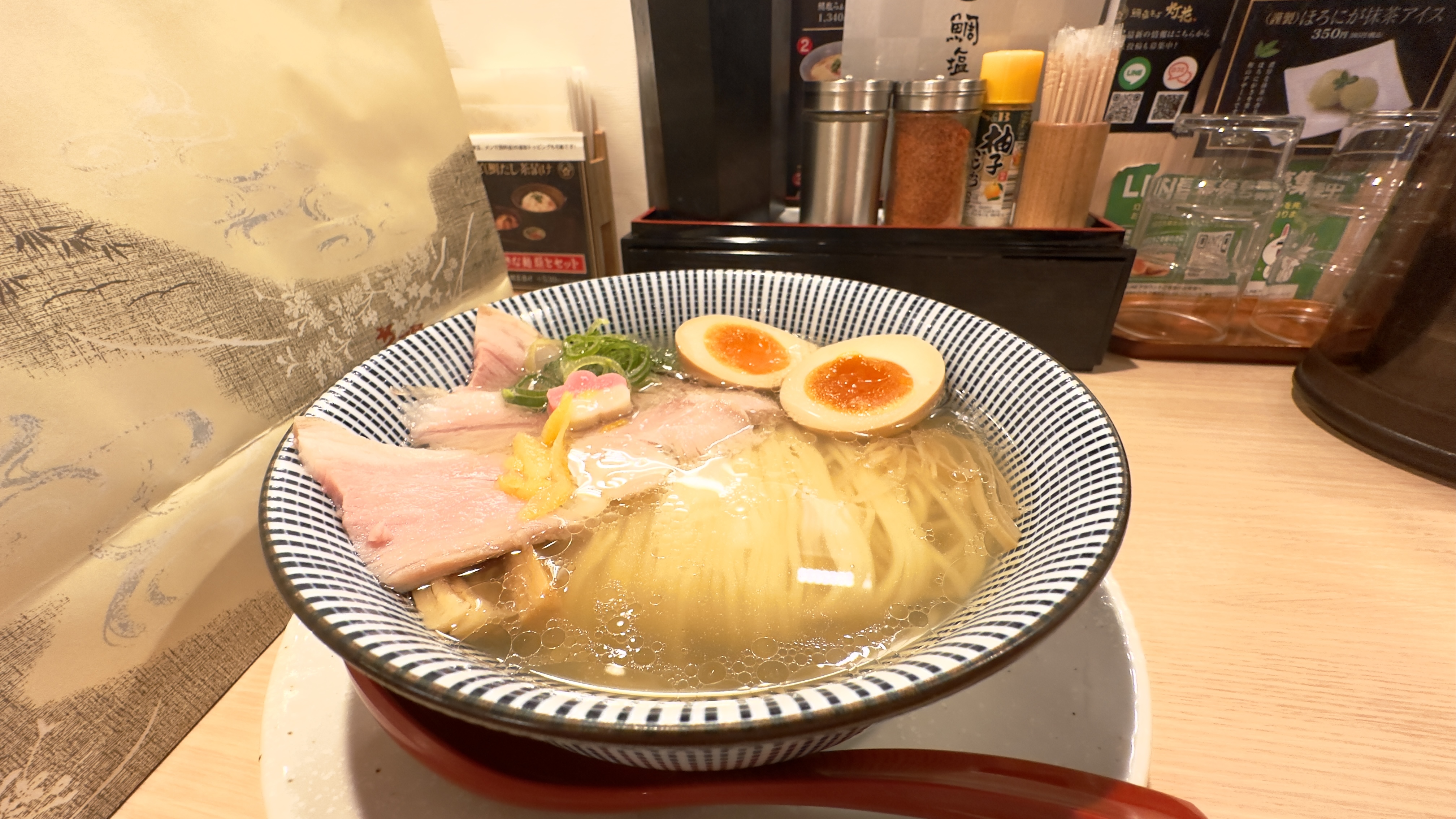 東部デパート13F 灯火で特製鯛塩ラーメン🍜