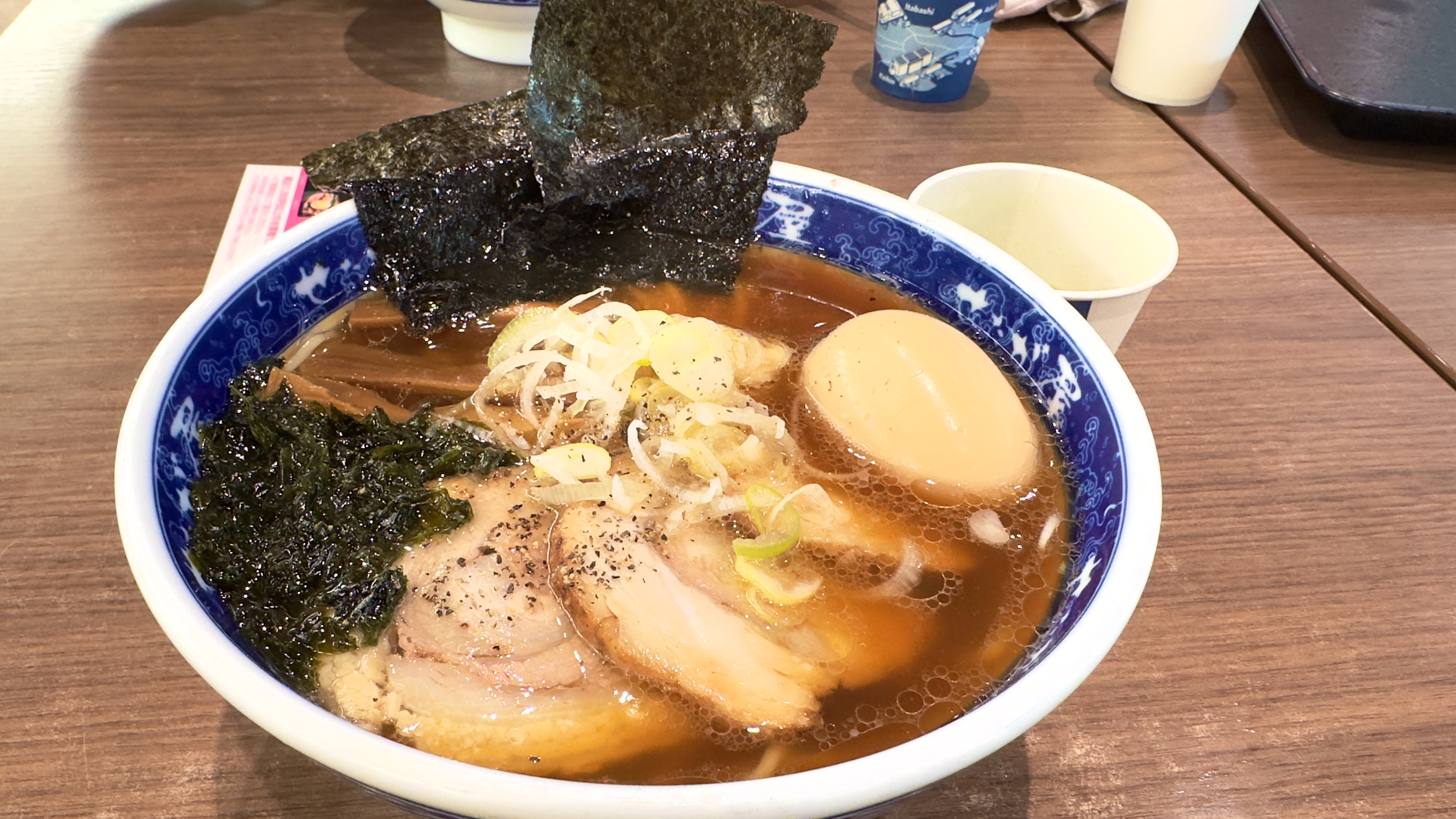 守谷PA下 せたが屋ラーメン🍜で朝食タイム