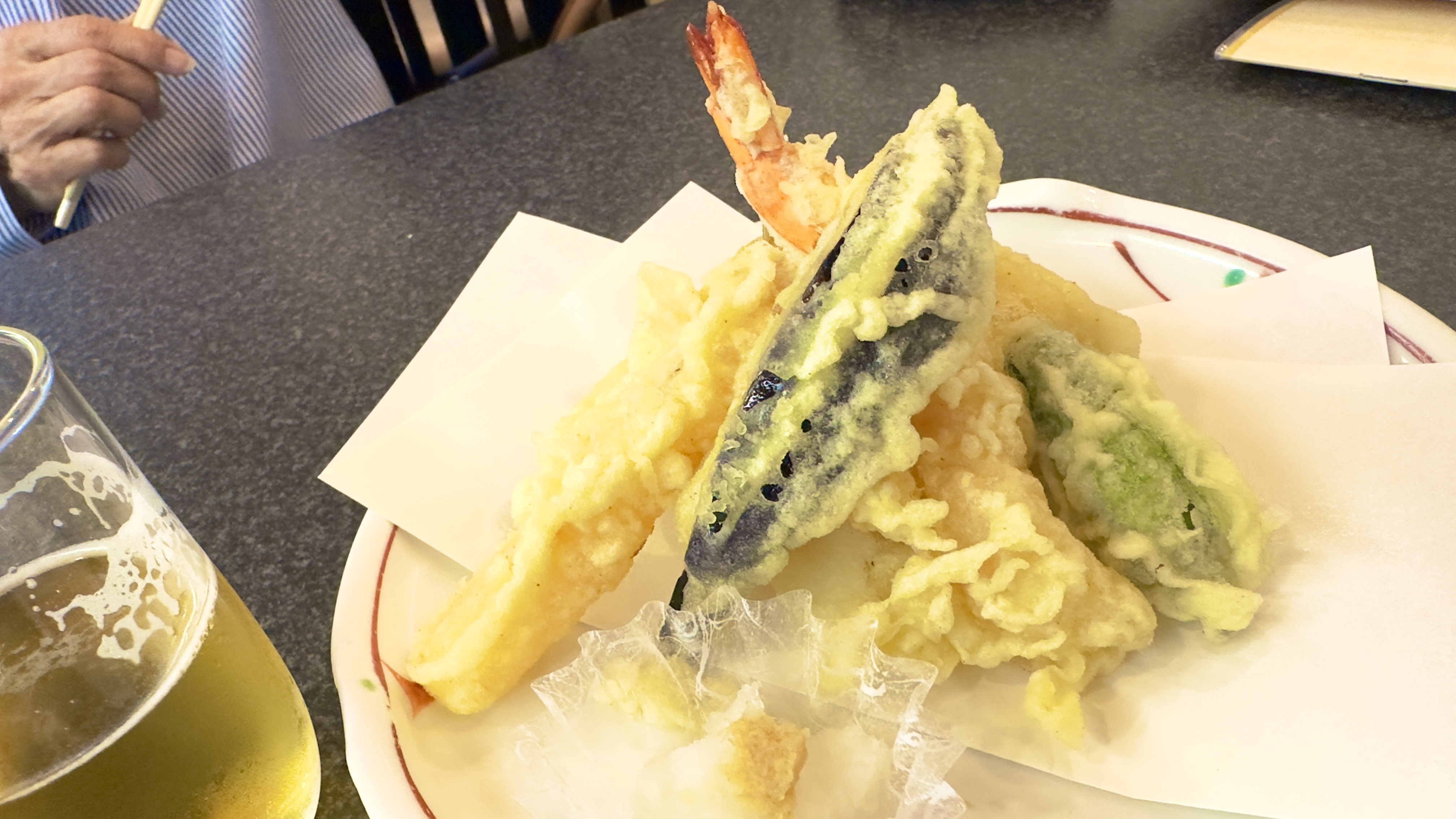 すしざんまい赤羽 天麩羅🍤盛り合わせ