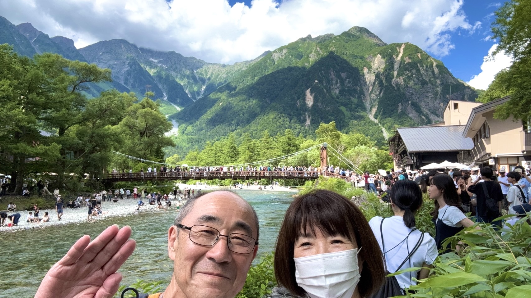 HIS 大自然がココロうるおす♪冷たい水の満ちる山岳リゾート上高地フリータイム 河童橋