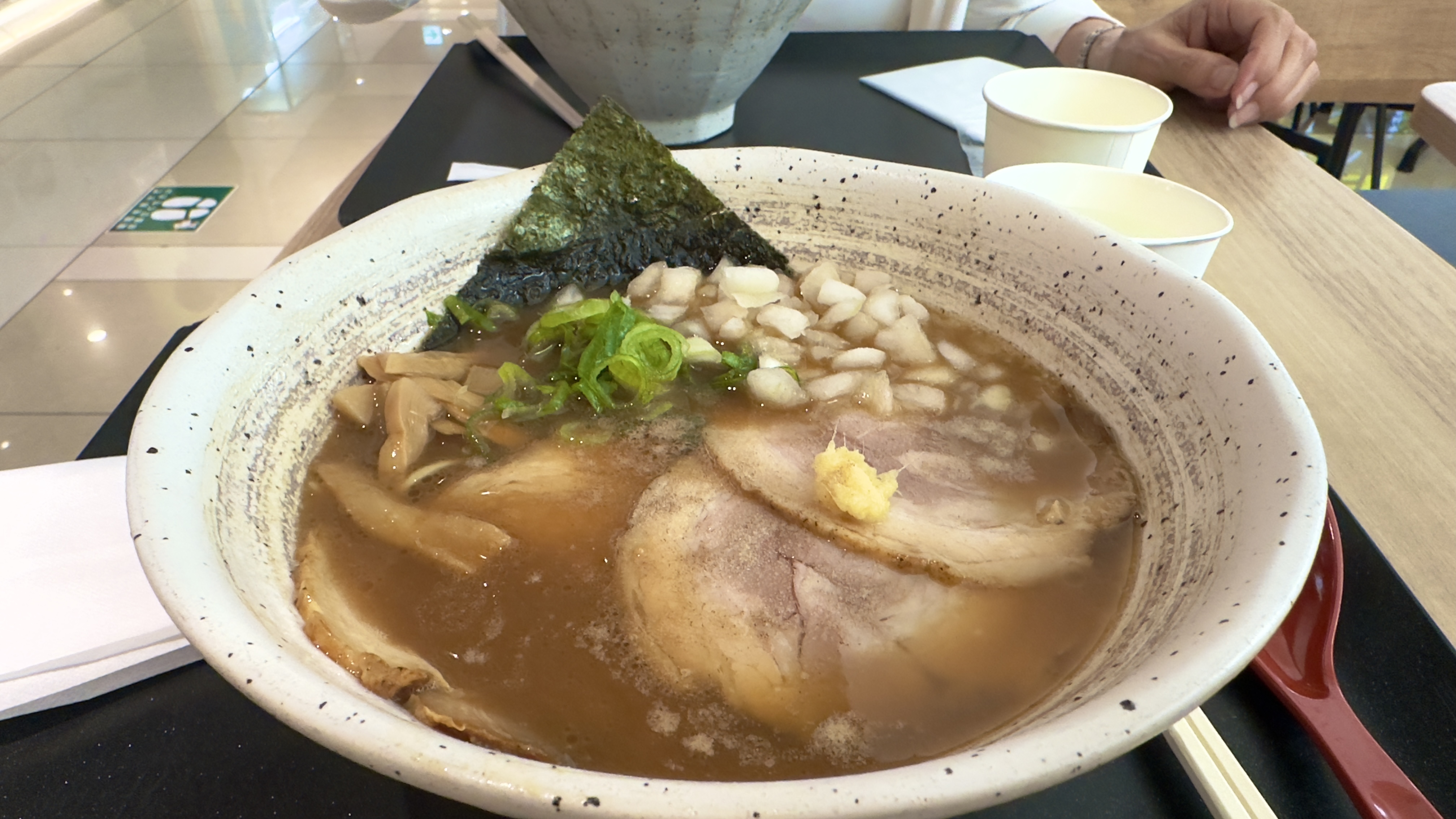 海老名SA下り麺’sROAD 煮干しチャーシュー麺