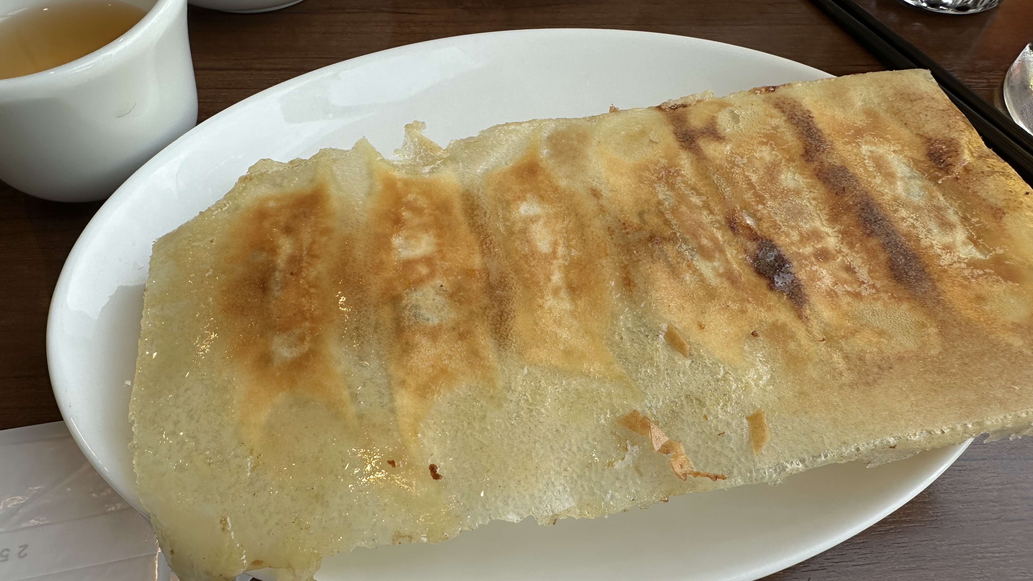 池袋東武デパート鼎泰豐 ディンタイフォン えびと豚肉入り焼き餃子