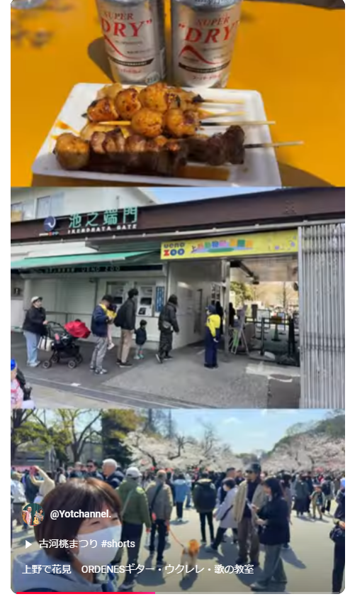 上野公園でお花見🌸パンダ🐼